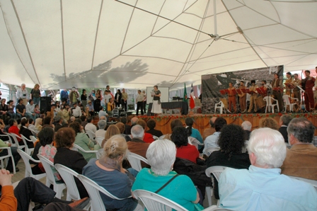 Vista del escenario.